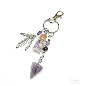 SOULFUL NATURE Amethyst Keychain